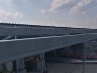 Konstrukce ocelové střechy